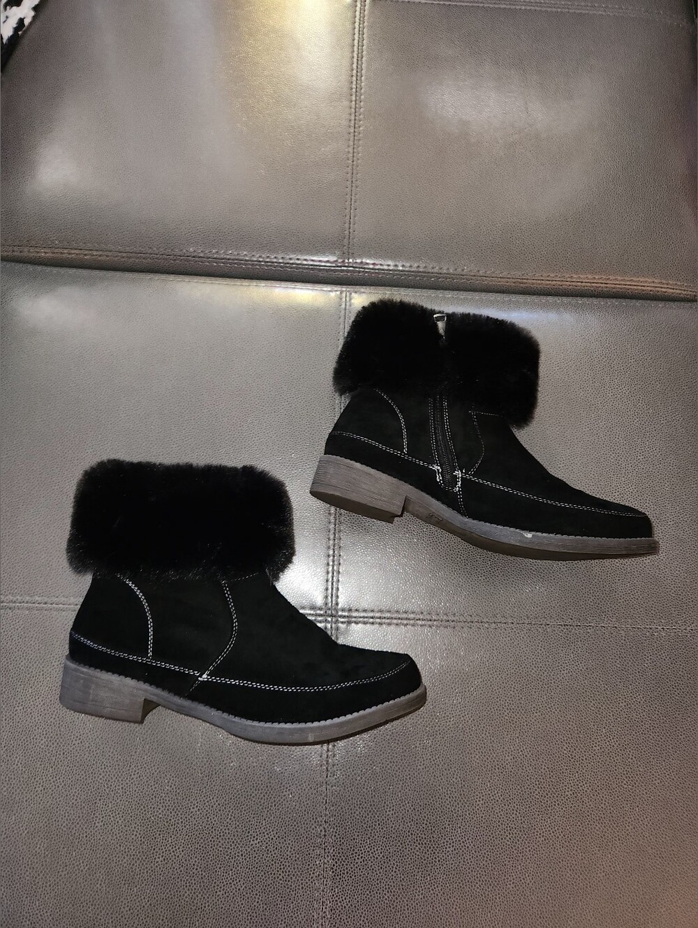 Tabitha Women's Faux Fur Ankle Boot 10W